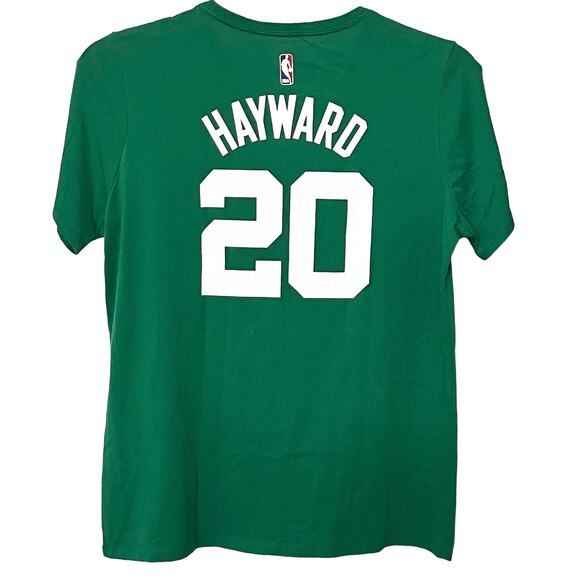 THE NIKE TEE BOSTON #20 HAYWARD, YOUTH, L, GREEN WITH WHITE LETTRRING & LOGO - Picture 4 of 12